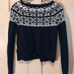 American Eagle patterned sweater